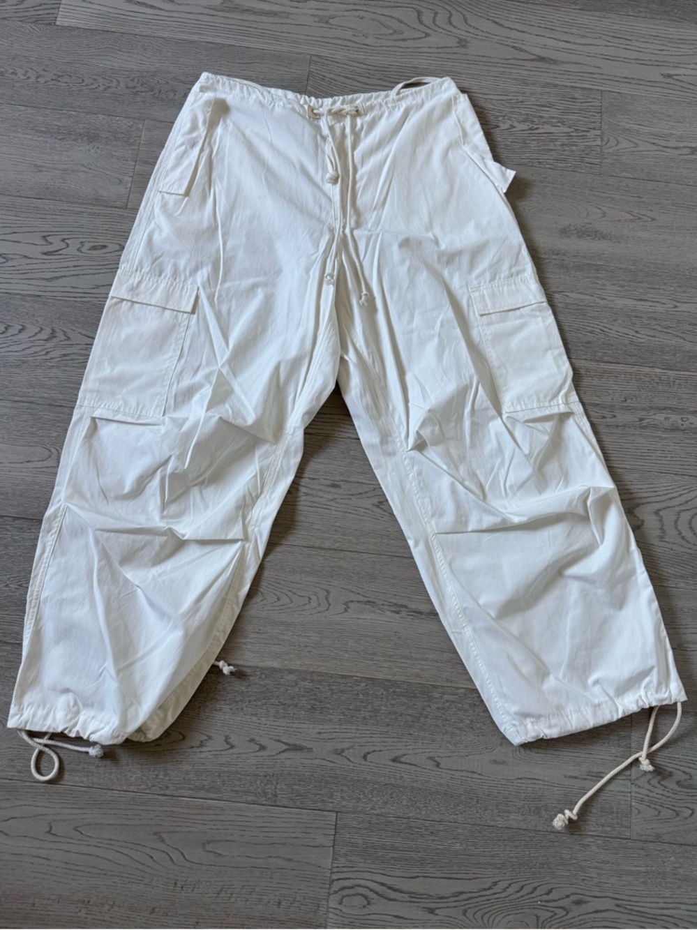 Local European Wide Leg Muti Pocket Pant